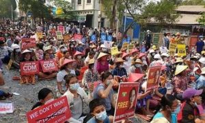 Thêm 6 người biểu tình Myanmar thiệt mạng ngày 11/3