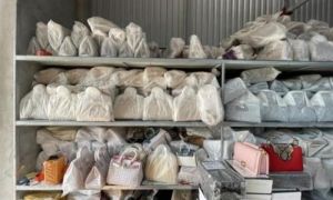 Kho hàng Hermès, Chanel giả: