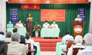 100% cử tri tín nhiệm bà Nguyễn Thị Lệ ứng cử đại biểu Quốc hội và HĐND TP.HCM