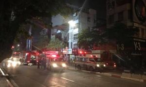 Hà Nội: Cháy cửa hàng bán đồ sơ sinh giữa đêm, nghi nhiều người mắc kẹt