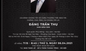 Nam diễn viên Đặng Trần Thụ (Chủ Tịch Tỉnh) qua đời, hưởng thọ 82 tuổi