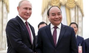 Ông Putin, ông Tập chúc mừng tân Chủ tịch nước Nguyễn Xuân Phúc