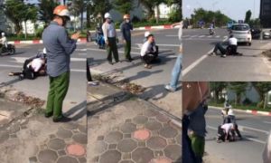 Đại úy công an đứng nhìn tài xế taxi khống chế cướp: Không chỉ là vô cảm