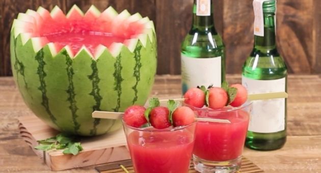 5 công thức pha soju yêu thích của giới trẻ Hàn Quốc