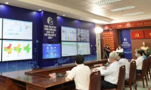 Quận 7 ra mắt trung tâm công nghệ phục vụ chống dịch COVID-19 và phục hồi kinh...