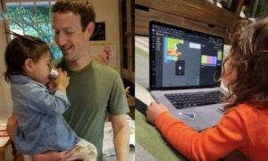 Con gái lớn nhà ông chủ Facebook: 5 tuổi học lập trình, trổ mã nét lai xinh xắn