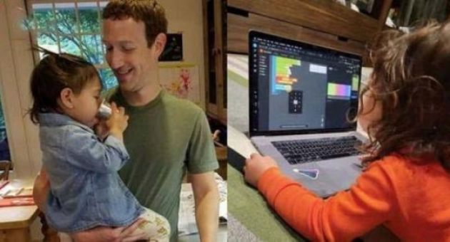 Con gái lớn nhà ông chủ Facebook: 5 tuổi học lập trình, trổ mã nét lai xinh xắn