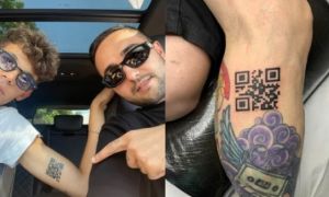 Trào lưu xăm mã QR lên cơ thể