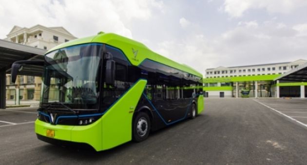 Hà Nội sử dụng xe buýt điện từ tháng 11