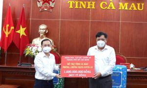 TP.HCM hỗ trợ 1 tỉ đồng cho Cà Mau chống dịch COVID-19