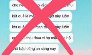 Công an TP.HCM: Tin tội phạm giả nhân viên y tế vào nhà dân chuốc thuốc mê là...
