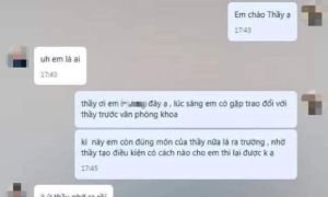 Xôn xao tin nhắn gây sốc: Giảng viên đại học ở Hà Nội gợi ý