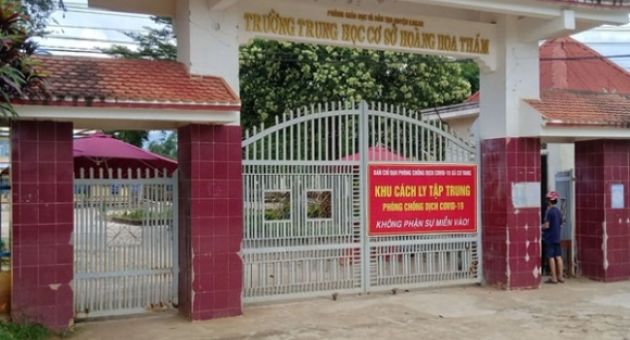 Cả trường cách ly tại chỗ vì 2 học sinh dương tính với nCoV