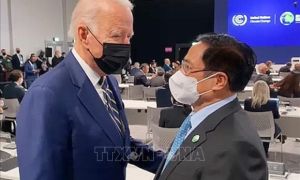 Thủ tướng Phạm Minh Chính gặp gỡ Tổng thống Mỹ Joe Biden