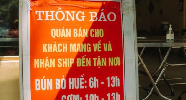 Bắc Giang dừng tổ chức đám cưới, hàng quán chỉ bán mang về từ ngày 6-11