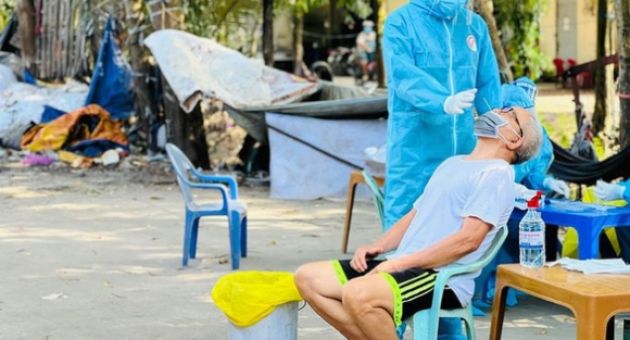 Huyện Hóc Môn hơn 6.700 ca test nhanh dương tính trong 2 tuần
