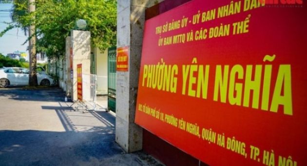 Hà Nội phong tỏa UBND phường Yên Nghĩa sau khi phát hiện có ca mắc COVID-19