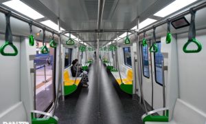 Tàu đường sắt Cát Linh - Hà Đông bất ngờ vắng khách sáng đầu tuần