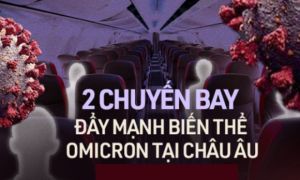 Omicron: 2 chuyến bay đang khiến châu Âu phải đối mặt với sự đe dọa của “siêu...