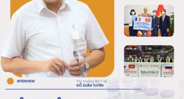 Câu chuyện ''ngoại giao vaccine'' từ góc nhìn của bộ y tế