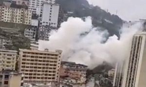 Nổ nghi do khí gas ở Trung Quốc, nhiều người thương vong