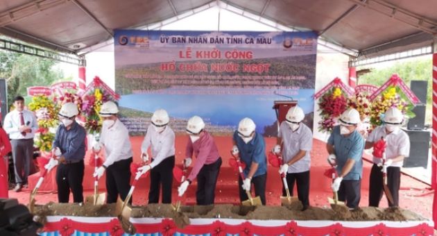 Trên 186 tỉ đồng xây hồ chứa nước ngọt cho người dân đất rừng U Minh Hạ