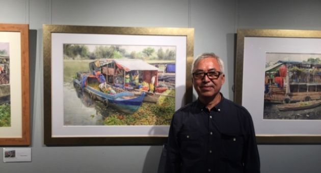 Tình yêu Việt Nam chảy trong lòng một họa sĩ Pháp