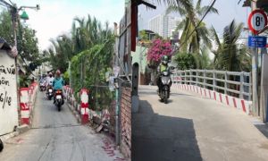 Vừa kiểm soát dịch bệnh, quận 7 vừa xây dựng hàng loạt cầu, mở rộng hẻm