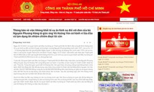 Công an TP.HCM: Bà Phương Hằng tự nguyện đưa ông Yên 183 tỉ đồng