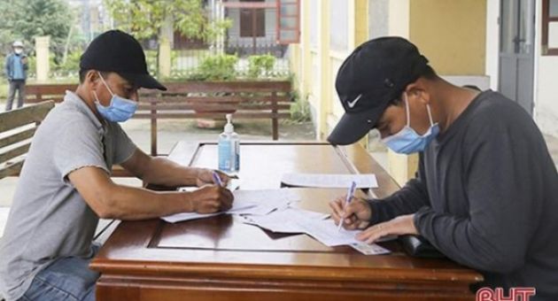 Sở Y tế Hà Tĩnh hướng dẫn áp dụng biện pháp phòng, chống dịch với người đến/về...