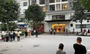 Bé trai rơi từ tầng 31 chung cư Times City Hà Nội, tử vong