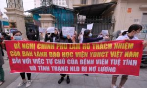 Y bác sĩ Bệnh viện Tuệ Tĩnh đã nhận được lương bị nợ từ tháng 5-2021