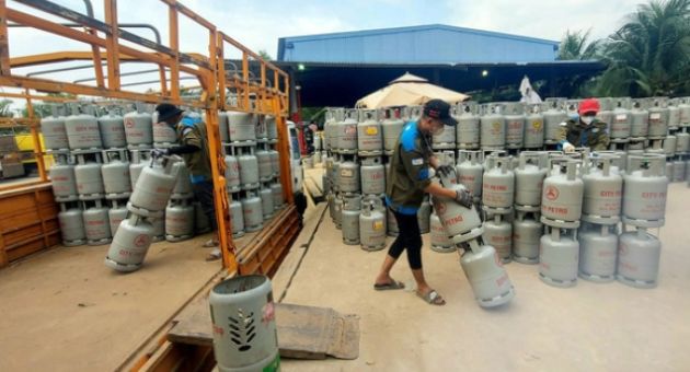 Từ mùng 1 Tết, giá gas tăng thêm 16.000 đồng