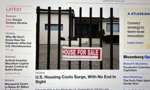 Bloomberg đăng nhầm tin ‘Nga tấn công Ukraine’
