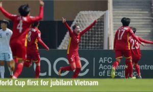 FIFA chúc mừng 'chiến thắng xứng đáng và lịch sử' của Việt Nam
