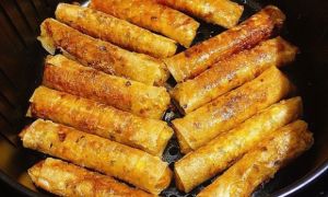 Thèm ăn nem rán nhưng ngại dầu mỡ, chị em thực hiện ngay với nồi chiên không...