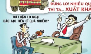 Buồn với 'ngài tiến sĩ'