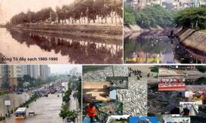 Lo xây bể ngầm chống ngập, sao quên sông Tô Lịch?