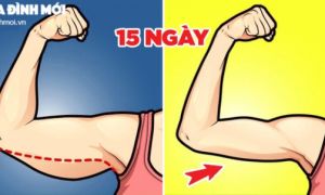6 bài tập đơn giản giúp chị em giảm 6 cm bắp tay chỉ trong 15 ngày không cần...