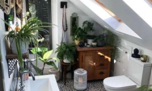 Thiết kế phòng tắm theo phong cách Bohemian mới lạ, độc đáo