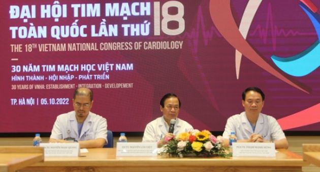 Việt Nam: Cứ 3 người tử vong thì có 1 người do nguyên nhân tim mạch