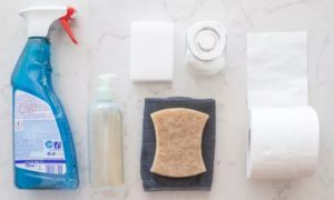 Cách làm sạch những bức tường màu trắng