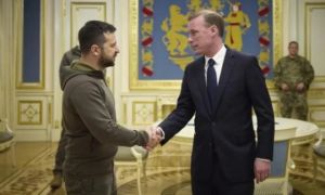 Cố vấn An ninh Quốc gia Mỹ bất ngờ thăm Ukraine