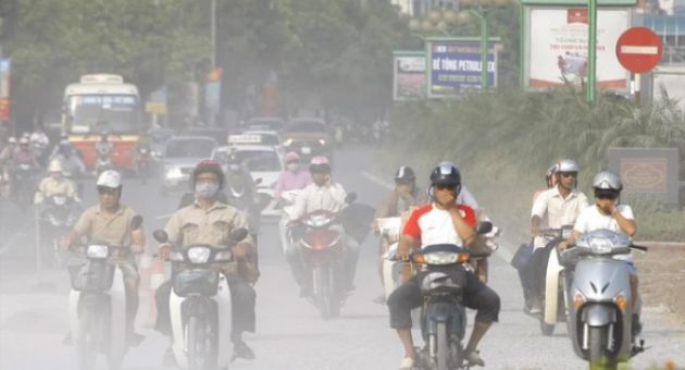 Miền Bắc ô nhiễm không khí nghiêm trọng