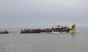 Vụ rơi máy bay ở Tanzania: Đã có ít nhất 19 người tử nạn