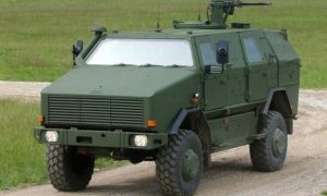 50 xe bọc thép Dingo 2 do Đức tài trợ đang trên đường đến Ukraine