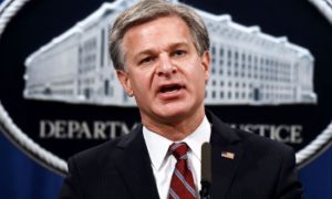 FBI quan ngại về ''các đồn cảnh sát'' Trung Quốc ở Mỹ