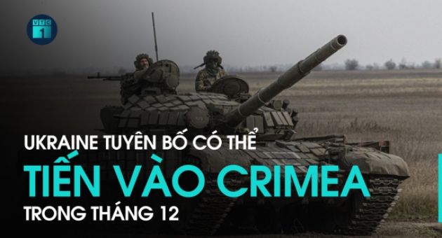 Ukraine tuyên bố có thể tiến vào Crimea trong tháng 12