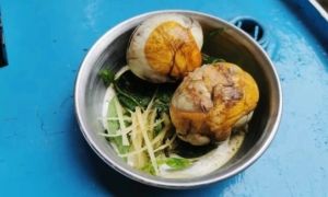 Trứng vịt lộn món ăn