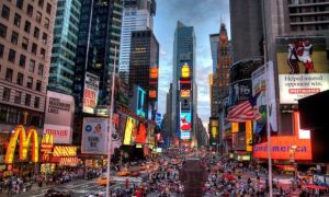 New York đứng đầu 10 thành phố giàu nhất thế giới